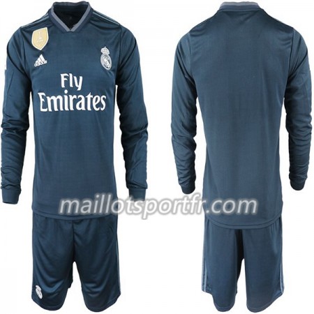 Maillot de Foot Real Madrid Enfant Extérieur 2018/19 ML Maillot de Foot Real Madrid Enfant Extérieur 2018/19 ML